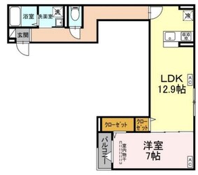 グラナーデ西加平の物件間取画像